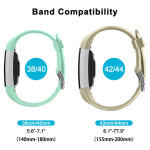 2025 호환 Fitbit Charge 2 스마트 워치용 실리콘 교체 밴드 팔찌 용 스트랩 시계줄 액세서리 : 고고무역