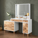 1000 서랍 화장대 디자인 다리형 확장형 서랍장(거울미포함) : 제임스리빙홈