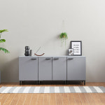 신혼집 베란다수납장 도어형 벽수납장 다용도 거실수납장1400 : 제임스리빙홈