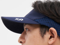 다이와 DC-7124 디자인 메쉬 선바이저 낚시용 썬캡 모자 발수 원단 : 판다낚시캠핑