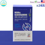 팜그린 엠에스엠 글루코사민 1800mg x 60정 2개 약국판매 미국 직수입 뼈건강 영양제 : 웰빙라이프앤푸드