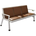 은행 대기 의자 병원 로비 공항 약국 체어 등받이 장의자 : 포런굿즈