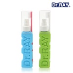 닥터레이 올인원 칫솔치약세트 퓨어그린/페일블루 휴대용 여행용 사무실양치 칫솔치약 답례품 : 브리소-닥터레이