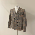 [J0734] 데일리수잔 (세일) 남성의류 베이직 체크 더블버튼 자켓 : 수잔클로젯