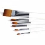 평붓 세필붓 구성붓 루벤스 12호 인조투명구성590 : 도도의잡화상