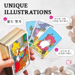 캣 포즈 타로카드 고양이 카드 Paws Tarot : 달샤인상점