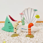 어항꾸미기 장식 구피 베타 새우 물고기 열대어 수족관 피규어 상어 조개 곰치 : SmileBaby