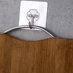 스테인리스 벽걸이 주방 접착식 후크 : 보문상사