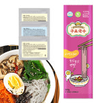 소확행몰 쫄깃 잔치국수 간편 구포국수 자색고구마 소면 300g+스프3개 (3인분) : 소확행 몰