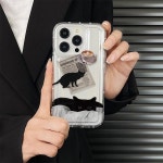 낙하 방지 쿠션 타입 DIY 소프트 TPU 커버, 삼성 갤럭시 S23 S22 S21 S20 플러스 노트 10 울트라 케이스, J2386 : 짱언니 마켓