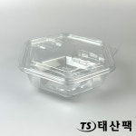 일회용 S-900 끼고용기 300개 세트 투명 포장 샐러드 배달용기 : 태산팩
