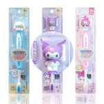 산리오 캐릭터 피규어 유아 어린이 칫솔 시나모롤 마이멜로디 쿠로미 3종 각1개씩 : 대상메디칼