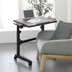 국산 바퀴달린 각도 테이블 이동식 간이 쇼파 침대용 책상 침대 위 높낮이조절 보조 바퀴형 : 제이엔샵