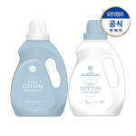 포근한 코튼 세탁세제 1.4L+포근한 코튼 섬유유연제 1.4L : 그린핑거샵