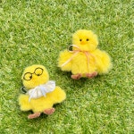 인형키링 가방키링 병아리 모루인형 완제품 귀여운소품 선물 : Lucir Luna
