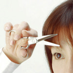 그린벨 스테인레스 스틸 헤어컷 가위 / 일본 셀프 이발가위 반려견 애견 미용가위 : 모어스텝