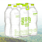 무라벨 풀무원 생수 물 2L x 6개 물2리터 샘물 : 하이하키