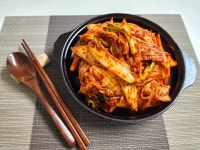 국내산 배추 겉절이 2kg 젓갈없는 채식 김치 당일제조 반찬용 : 김치에 반하다