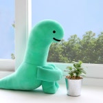 조구만인형 공룡 아기 애착 수면 큰 대형 캐릭터 시팅 인형 브라키오 35cm : 단짝꿍