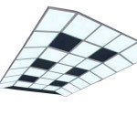 세차장 LED 조명 실내 작업장 광택샵 튜닝잡업장 램프 대형 벌집 조명 3.0x4.8M : 여기지오