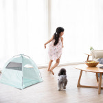 캐플러 강아지 텐트 애견 하우스 집 반려동물 집 펫 텐트 애완동물 하우스 텐트 그린 : 주식회사캐플러