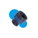 1인치 숏 임팩 소켓 6각 중기 공업사 육각 자동차 핸드 복스알 : chakhanstore