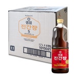 샘표 진간장S 1.7L 1박스(6개입) : 두배로마트