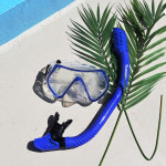 유스윔 스노클링 성인용 접는 스노쿨링 장비 세트 스노쿨링 마스크  프리다이빙 스노클 : 유스윔샵