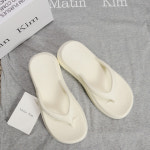 마뗑킴 폼랫폼 플립플랍 키높이 여성 쪼리 슬리퍼 마땡킴 마틴킴 MATIN KIM : 날개달린신발