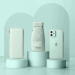 비치온 미니 5단 6K 자외선차단 암막 양산 초경량 접이식 우산 민트 : 정품판매점