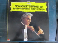 Tschaikowsky, Herbert von Karajan – Symphonie Nr. 4 F-moll Op. 36 (LP/중고엘피/수입/레코드판) : 도라지 레코드