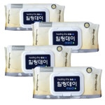 힐링데이 물티슈 엠보싱 캡형 60매, 6개 : 주식회사 코코넛