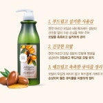 건강한 머릿결 만드는 데일리 케어 과일나라 퍼퓸 헤어 아르간 헤어 샴푸 컨디셔너 750g : 긴이야기