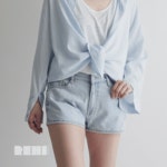 리하이] 로우 데님 숏팬츠 (S,M,L) : Rehi 리하이