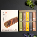 명품양갱2호 고급 선물세트 크리스마스 미니 영양갱 사무실 연양갱 부모님 어르신 할머니 요양원 단체간식 답례품 : 파라팡