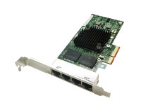 인텔 82580 칩용 이더넷 카드 I340 T4 쿼드 구리 RJ 45 PCI E X4 1000Mbps LAN 서버 네트워크 어댑터 NIC E1G44HTBLK 1GbE : 블루비즈마켓