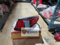 중고 렉서스 ES300h 7세대 조수석 후미등 LED 4P 후기형 (18년~) 데루 (테일램프) : 범모터스