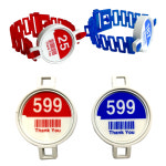 대명/구형센서 도난방지(번호택+밴드)x 1개/소리 센서/손목밴드/번호/찜질방/밴드/대명/도난/경보/경보음/번호표/사우나/ : 초록풀잎