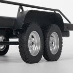 rc부품 1 8 듀얼 액슬 체중계 자동차 트럭 트레일러용  지형 타이어 1.55인치 그래버 RC4WD Z H0003  부품 : 필승드론