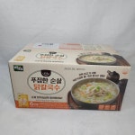 코스트코 백제 푸짐한 순살 닭 칼국수 243g x 6 개입 : 코스트코365