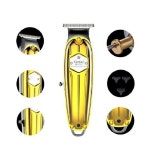 Kemei 남성용 풀 메탈 헤어 트리머, 전문 수염 커팅 이발소, 1973 프로 : 리미상사