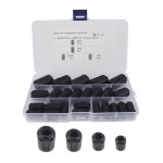 U 클립 25x 온 페라이트 코어 링 키트 Rfi Emi 필터 비드 소음 억제기 전원 코드 마우스용 3.5mm 9mm : GOTOUP