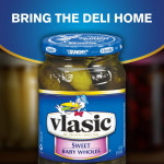 [해외](4팩 구성)Vlasic 블라식 스위트 베이비 홀 피클 473ml : 비타나무