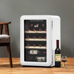 와인냉장고 20병 HCK 냉장고 가정용 보관 캐비닛 와인셀러 미니 소형 : 하이플랜1
