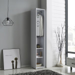 300 오픈형 행거옷장 원룸 1인옷장 폭좁은 틈새옷장 싱글장롱 : 제임스리빙홈