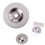 전문 다이아몬드 코팅 연삭 연마 디스크 톱날 로터리 휠, 실버 100mm 외경, 4 인치, 1 개 : 루나파몰B