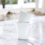 어바웃리빙 본차이나 머그 350ml, 2개, 네오골드 : ABOUT L.
