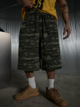 카모 헤비 트랙 버뮤다 반바지 2COLOR 빅사이즈 짐웨어 오버핏 도프룸 : 도프룸
