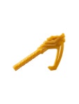 [레고부품] 4922 / Pearl Gold Minifigure, Weapon Sickle, Dragon Head, Long Wrapped Handle : 브릭던전
