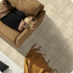 모자이크 우드 타일 주방 바닥 현관 욕실 화장실 타일 : 제노 타일앤바스